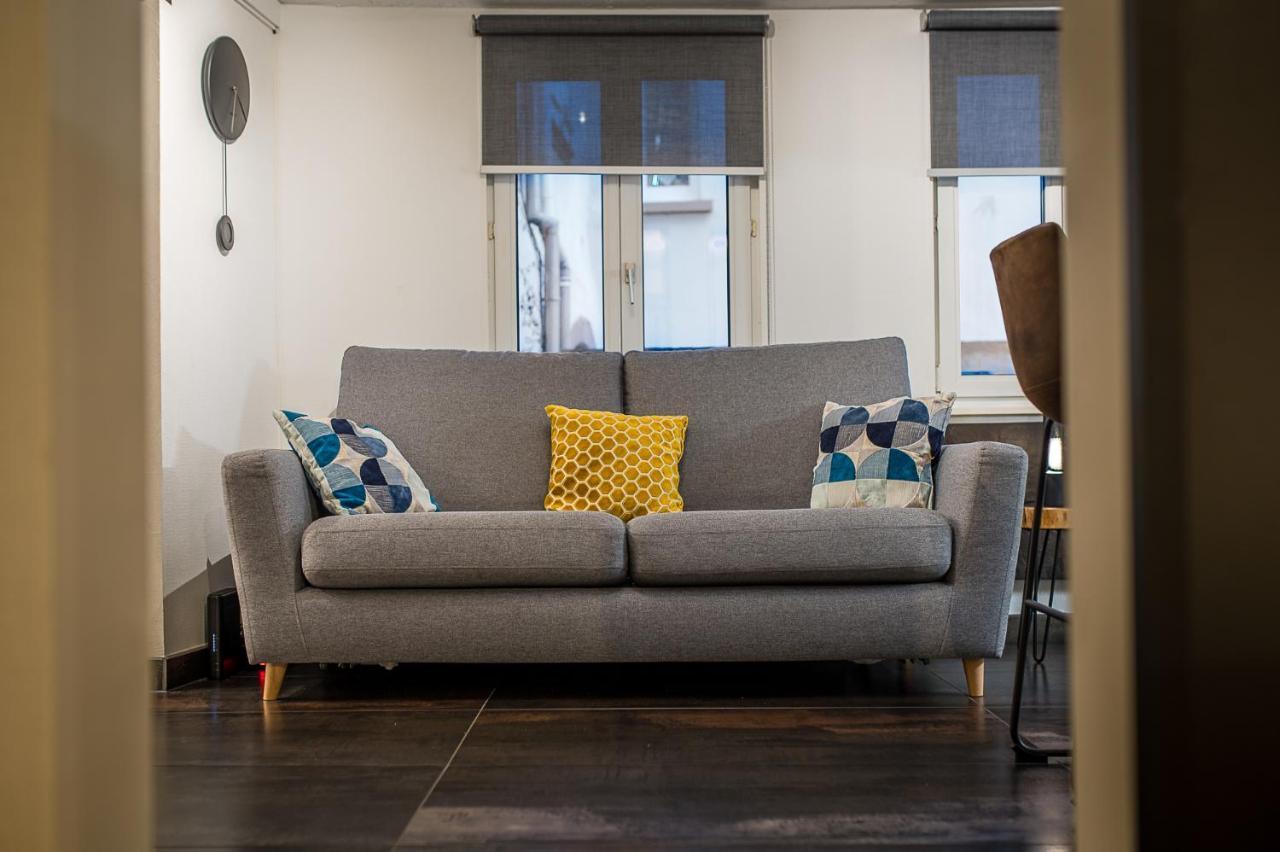 Appart 4 pers design et cosy avec Jardin au Cœur de Sélestat Extérieur photo